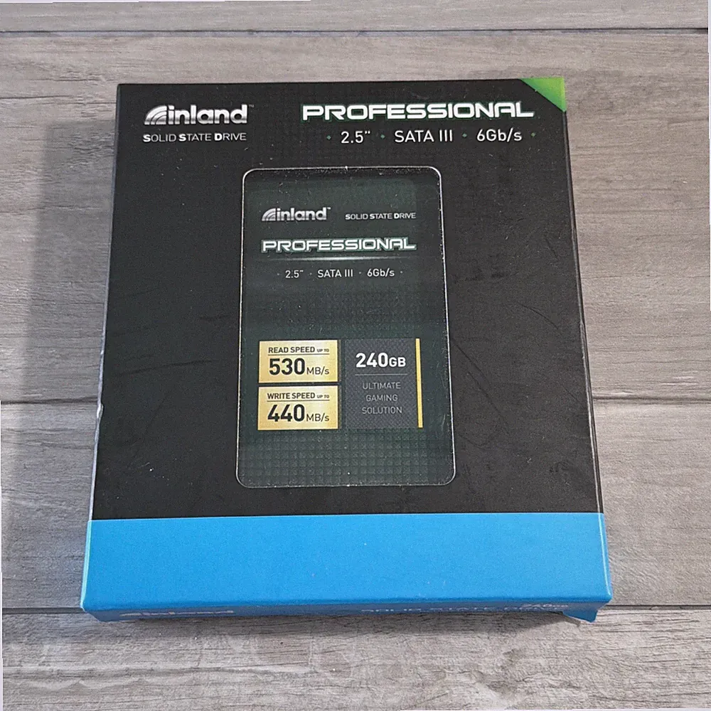 Inland Professional 240GB SSD 3D NAND SATA III 6Gb/s 2.5" NEW SEALED